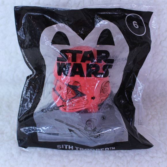 DISNEY STAR WARS #6 SITH TROOPER JEDI DISC LAUNCHER - NIP - McDonalds Happy Meal - Picture 2 of 5